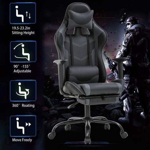 High Back Ergonomic Office Chair with Lumbar Support
