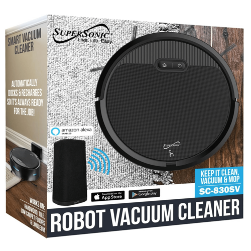 Smart Robot Vacuum with Gyroscope Navigation