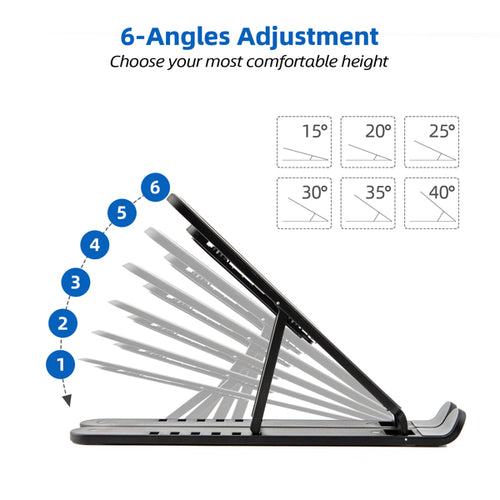 Foldable Aluminum Laptop Stand