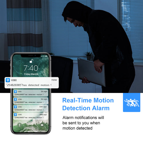 Mini Wireless Security Camera – Night Vision & 2-Way Audio
