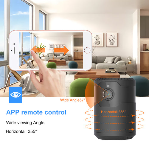 Mini Wireless Security Camera – Night Vision & 2-Way Audio